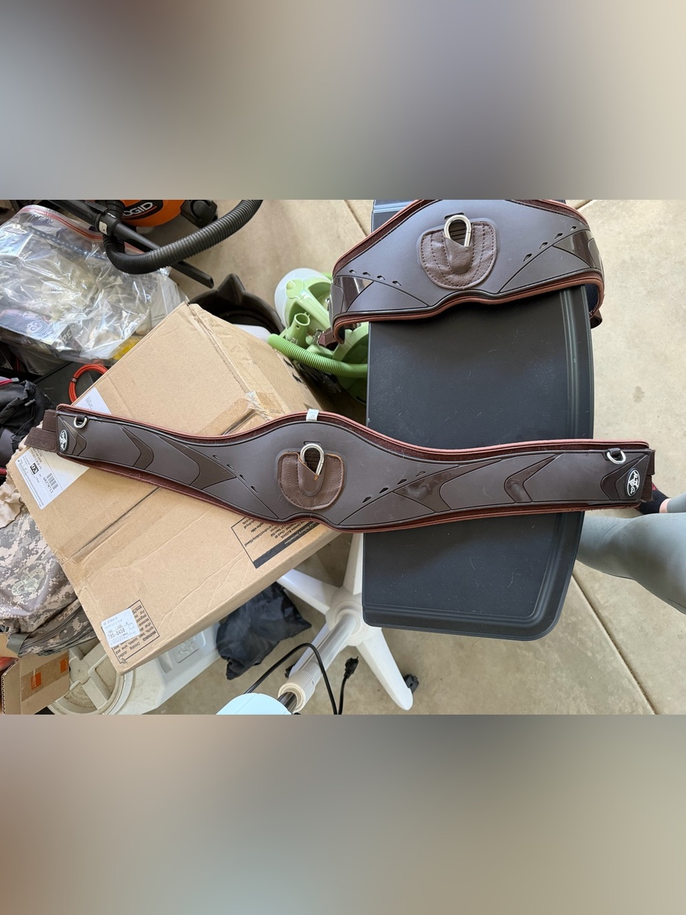 Professional’s choice brown English girth